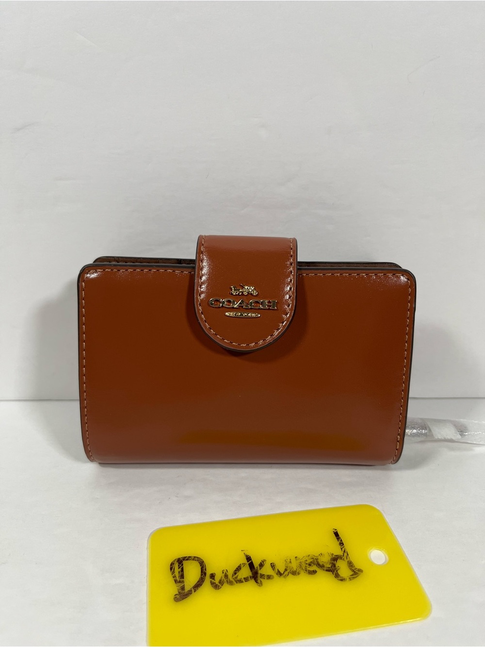 Coach Medium Corner Zip Wallet NWT